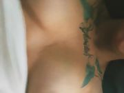 Friends wife's big tits flopping